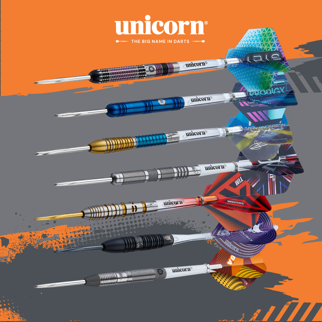 UnicornDarts's tweet image. Welcome to Unicorn 2025! 🎯

Introducing the latest in darting technology from The Big Name In Darts - Unicorn 2025 has something For Every Player, whether you're a World Champion or just levelling up your game, our 2025 range has been meticulously crafted to help you dominate…