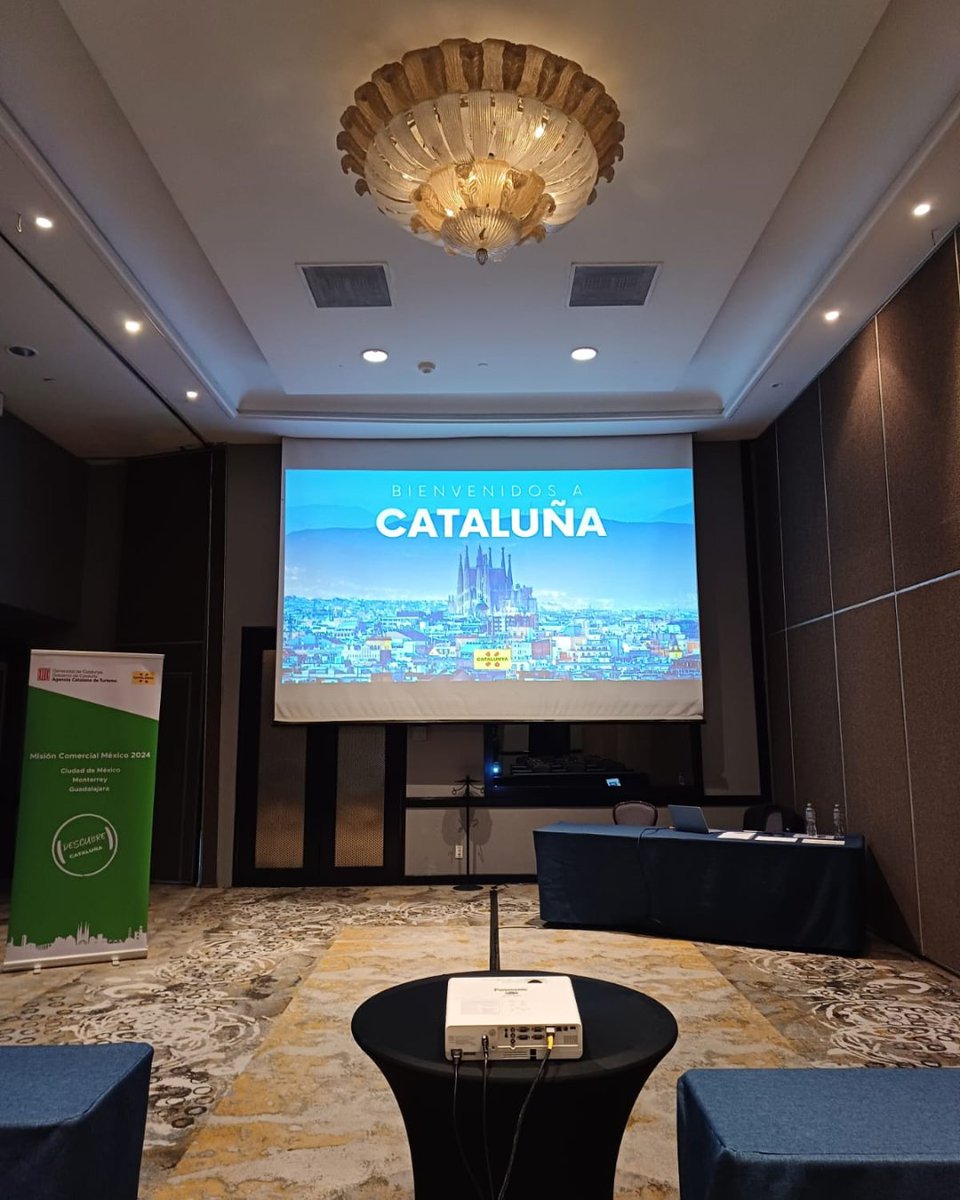 📍 Estamos participando en la Misión Comercial de la Agencia Catalana de Turismo (@catalunyaexperience) en Ciudad de México, un evento donde presentamos nuestras instalaciones y servicios como parte del destino incomparable que es Catalunya a empresas de México.