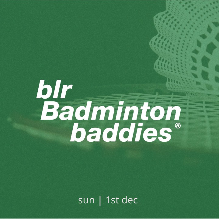 blrbaddies's tweet photo. Clear your schedule, it’s bBb weekend ;) https://t.co/UQxawpTkZw