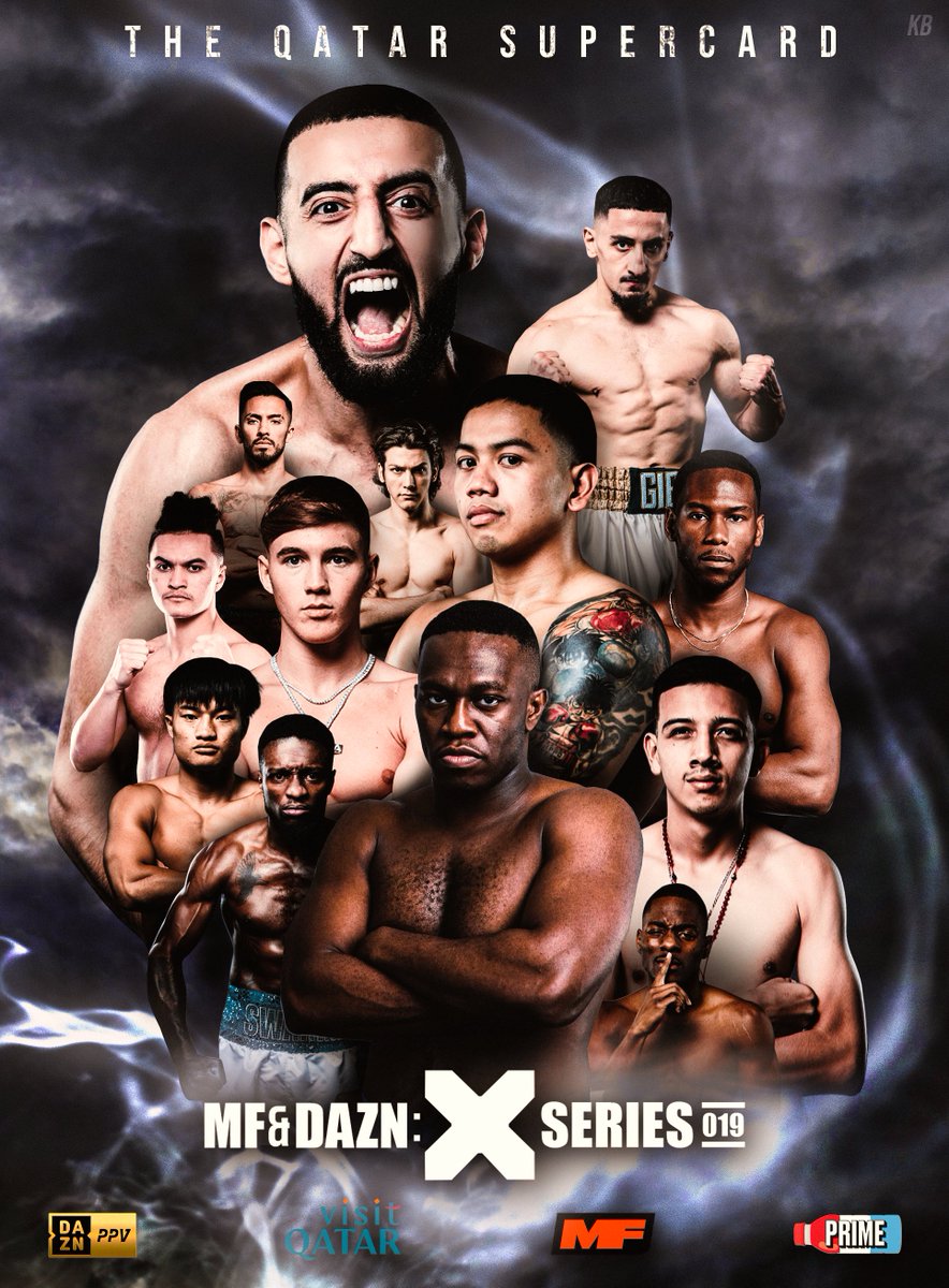 krrn_yt's tweet photo. MF &amp; DAZN: X Series 019 FIGHT DAY Poster 🇶🇦
Slim Takes On Gib In The Ultimate Grudge Match.
Designed By: Me

#XSeries19 #GibSlim #QatarTheSupercard 
@MisfitsBoxing @SlimmySlim94 @therealsaltpapi @KingKennyTv @Deji @Swarmz__ @nichlmao @warrenspencer_ @yuddygangtv @reemoo315_ https://t.co/DazRmG11Hv