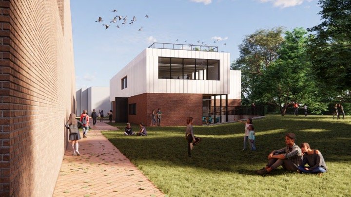 📷
We are please to be working with Auburn Group again supplying @TechnalUKWindows, doors &amp; curtain walling to a new sixth form block at <a href="/RicardsTweets/">Ricards Lodge</a>
Lodge High School. The new block features science laboratories, a CA suite, sixth form café, independent study areas, &amp; offices.