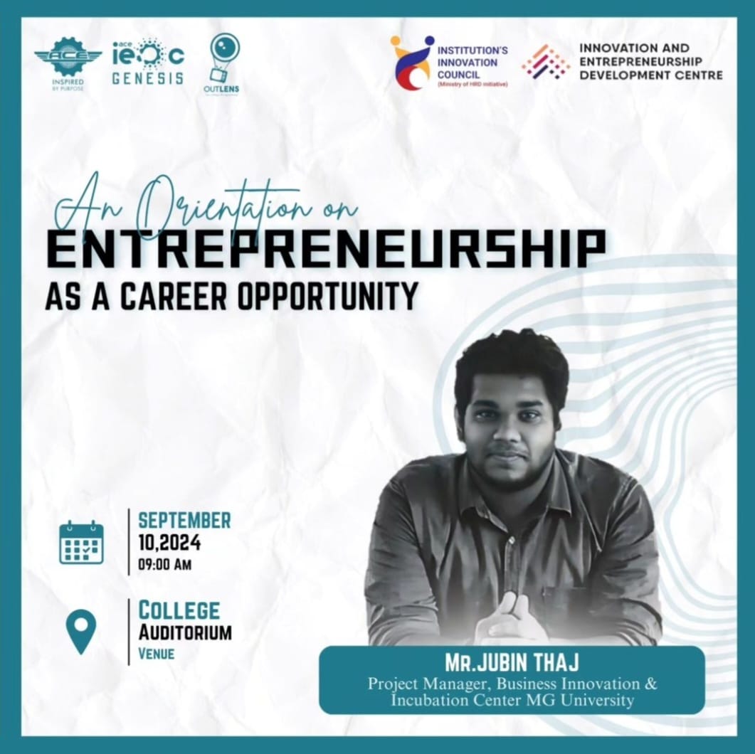 iedciicace's tweet photo. 🚀 On Sept 10th, 2024, @jubinthaj  hosted an inspiring orientation on entrepreneurship as a career! 🌟 Attendees gained valuable insights into the skills, mindset, and strategies needed to thrive in the world of business. #Entrepreneurship #CareerGrowth #startups #IEDCGENESIS https://t.co/Az2EWYPYhM