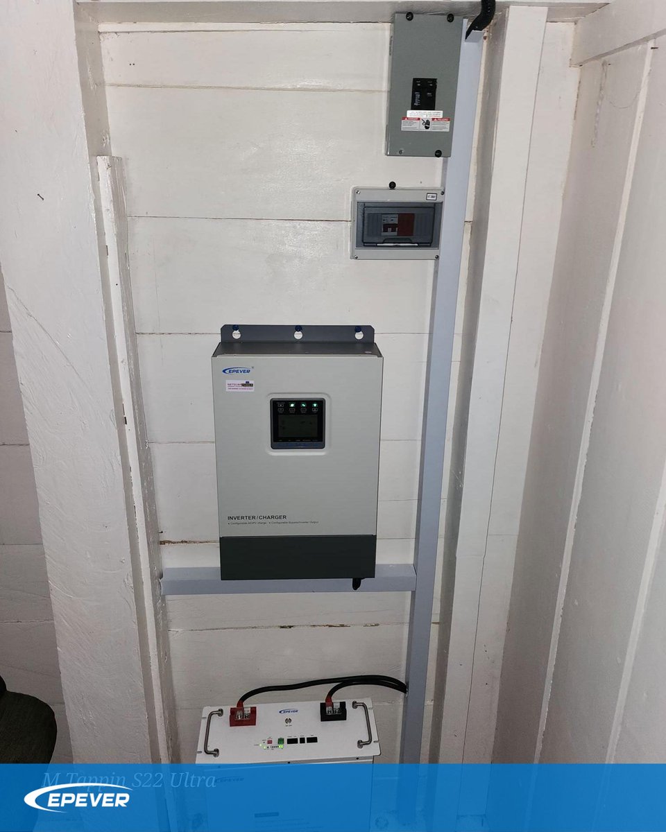 Epever_Tech's tweet photo. #EPEVER UPower-Hi Inverter Charger: Powering Reliable Energy Solutions 🌞
Netsurf Power in Guyana 🇬🇾 has been implementing our UPower-Hi Inverter Charger, providing local homes with dependable, 24/7 energy solutions. 🔋
#Epsolar #SolarEnergy #InverterCharger https://t.co/kiHNBIWWQ8