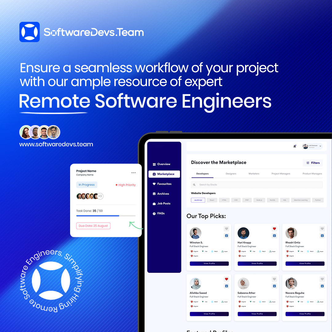 SoftwaredevsCo's tweet image. Tired of always worrying about employee unavailability causing hiccups in your workflow?

SoftwareDevs.Team has got you covered!
With our ample resource of expert remote software engineers, we ensure you never run out of workforce.

Contact us today!

#SoftwareDevsTeam