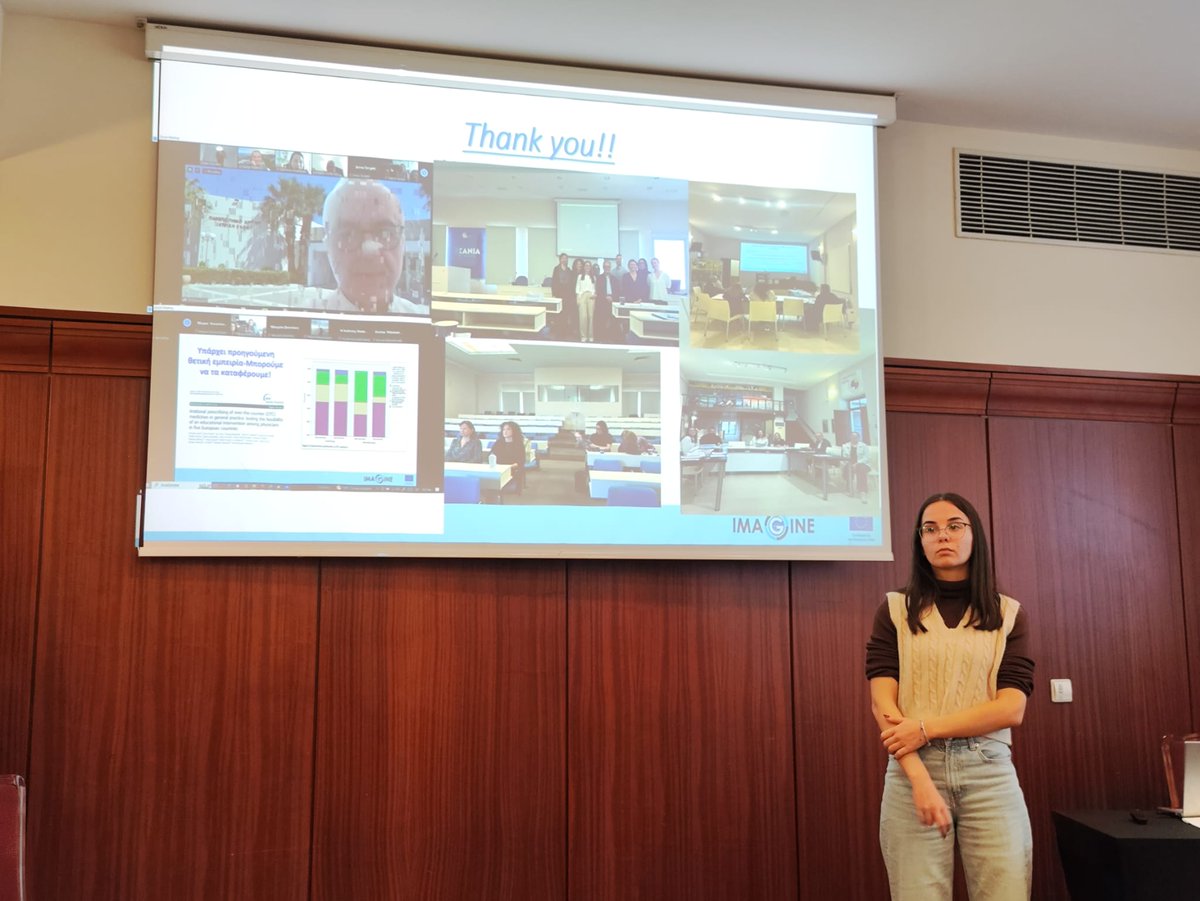 IMAGINE_EU's tweet photo. At the #IMAGINEProject six-month meeting, each country is sharing their experience with the intervention workshops—full of encouraging and insightful feedback!! 🌍✨ 

Here are some pictures! 📸

#AMR
#EU4Health https://t.co/eCYYTPlTNU