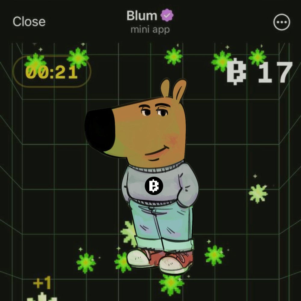 blumcrypto's tweet photo. hey, I'm just a chill telegram mini app called Blum https://t.co/aAopm3BFDX