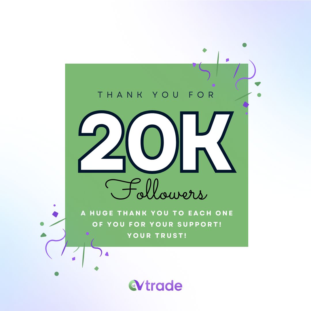 🎉 We’ve just reached 20.9k followers! 🎉

A massive THANK YOU to our incredible community for your continued support! 🙌 We’re excited for what’s to come and grateful to have you with us on this journey.

#20kfollowers #20k #cvtrade #cryptotrading #cryptocommunity #support