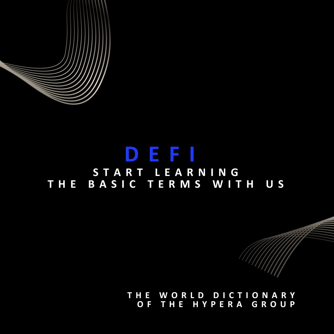 What is DeFi? 🌐💰 Start learning the basic terms with us!

DeFi (Decentralized Finance) is a system of financial services built on blockchain technology that allows users to access financial products without intermediaries, such as banks.

How does DeFi work?
1️⃣ Enables sending