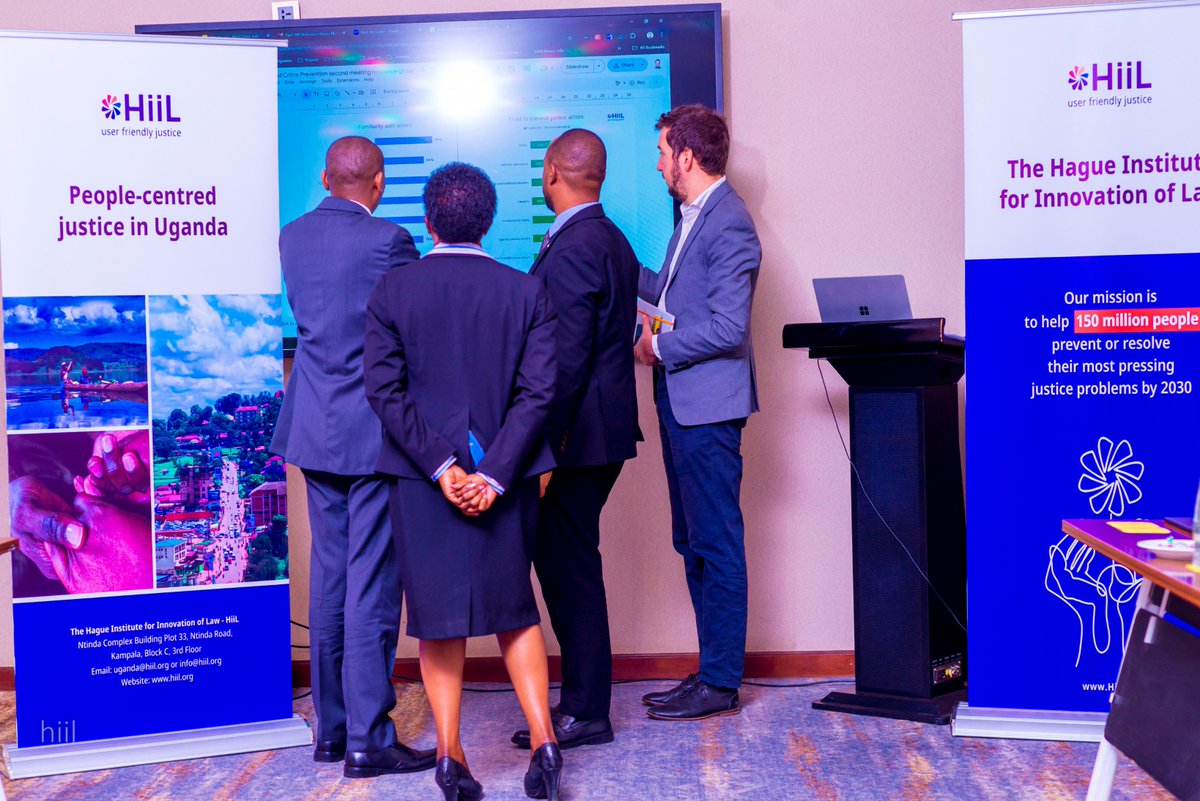 #ThrowbackThursday; HiiL recently held the Triangulation Workshop for the Justice Needs Survey on crime and crime prevention with our Reference Group members. These included representatives from the Governance and Security Programme Secretariat/JLOS, Uganda Police Force, UNODC