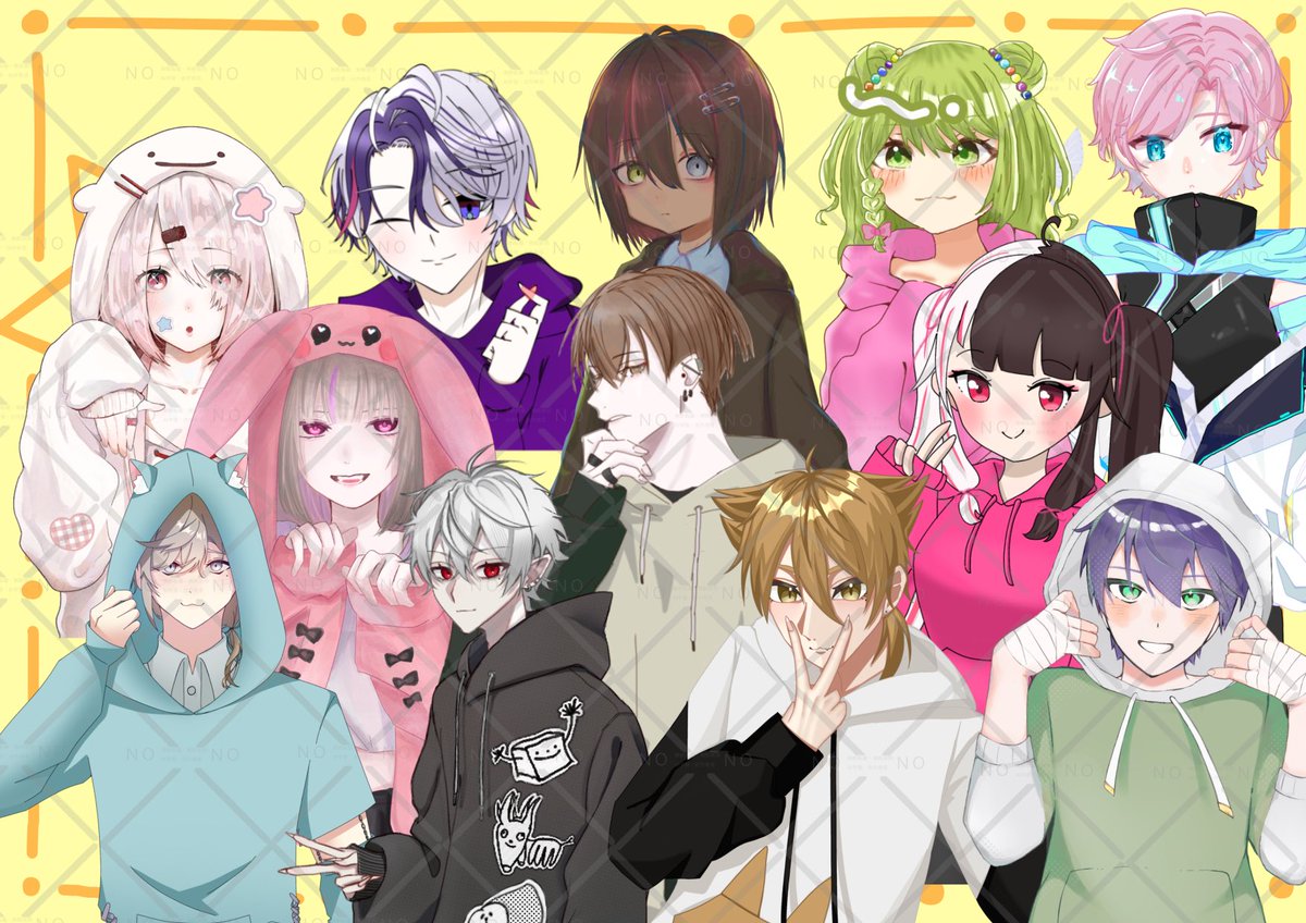 monaka_taberune's tweet photo. パーカー合作 第一弾 https://t.co/hRrOiYNiqY