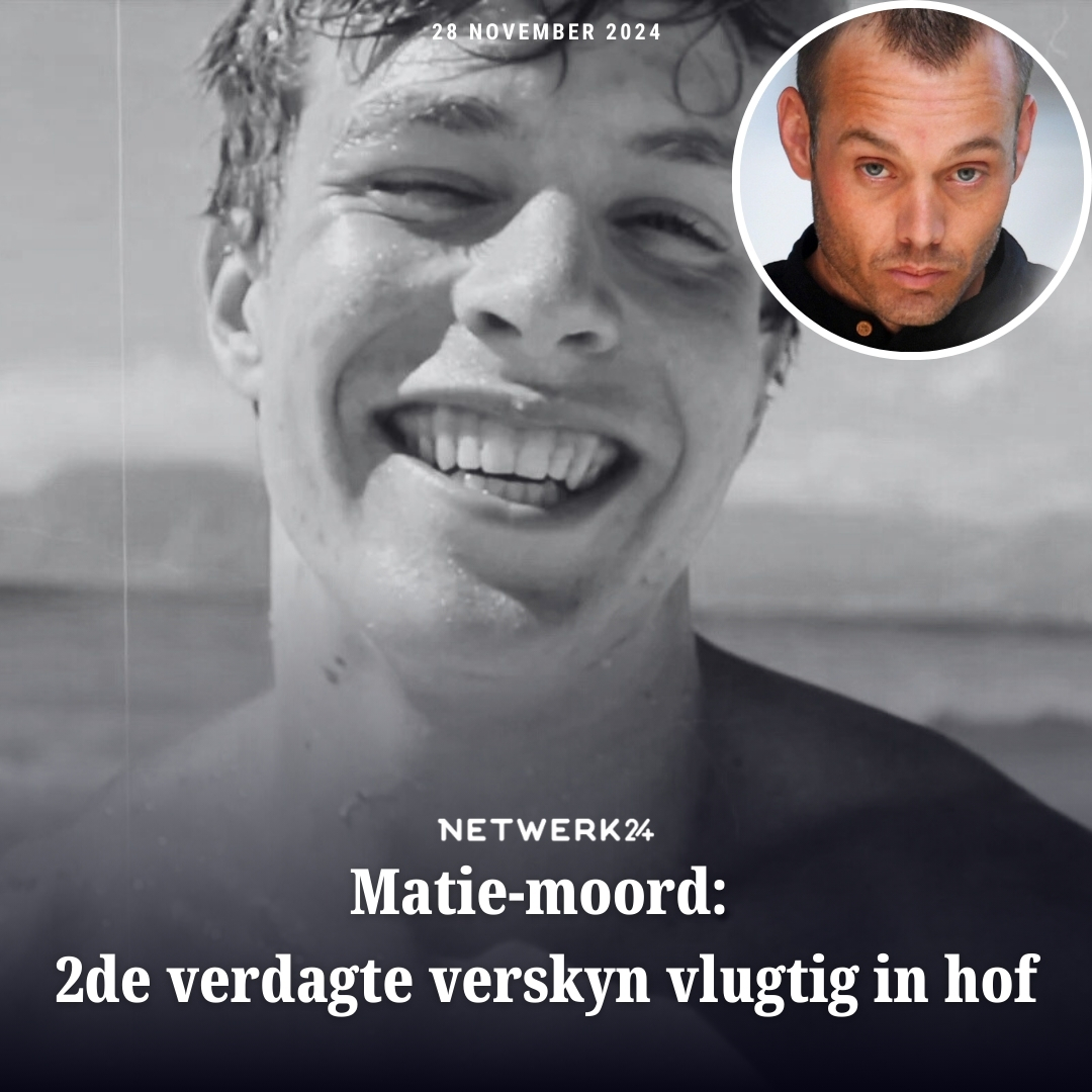 Netwerk24's tweet photo. In ’n nuwe wending in die saak van die Matie wat op sy 19de verjaardag in Stellenbosch vermoor is, het ’n tweede verdagte Woensdag in die landdroshof in Stellenbosch verskyn. ||#JesseMitchell #Matie #Stellenbosch #CorneliusKruger
https://t.co/p0X59IEhu1 https://t.co/ekY3lvn4CE