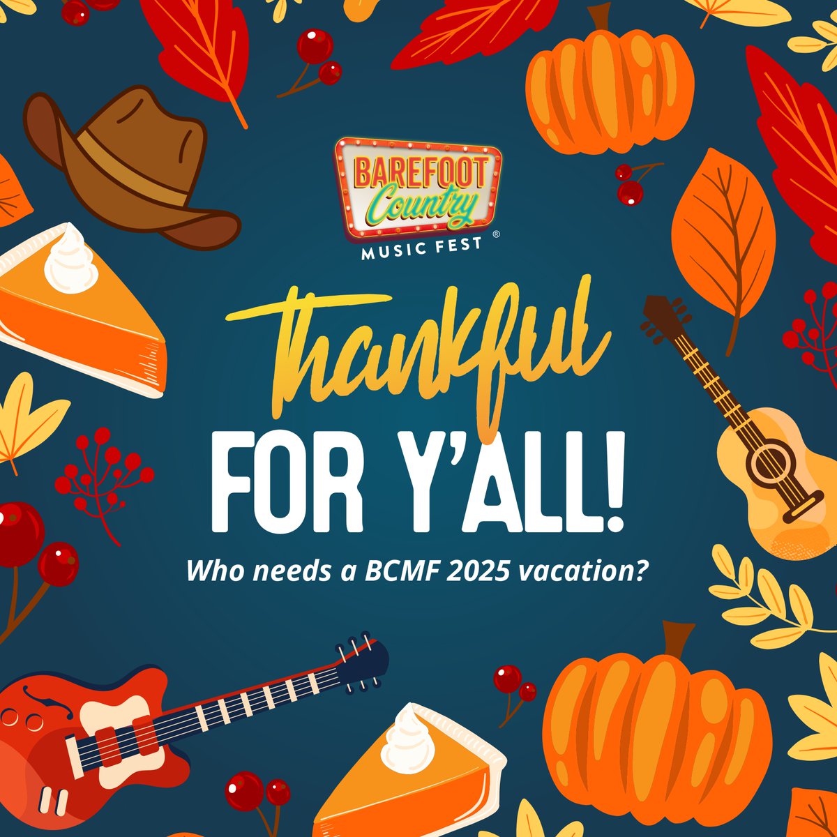 Barefoot Country Music Fest tweet media