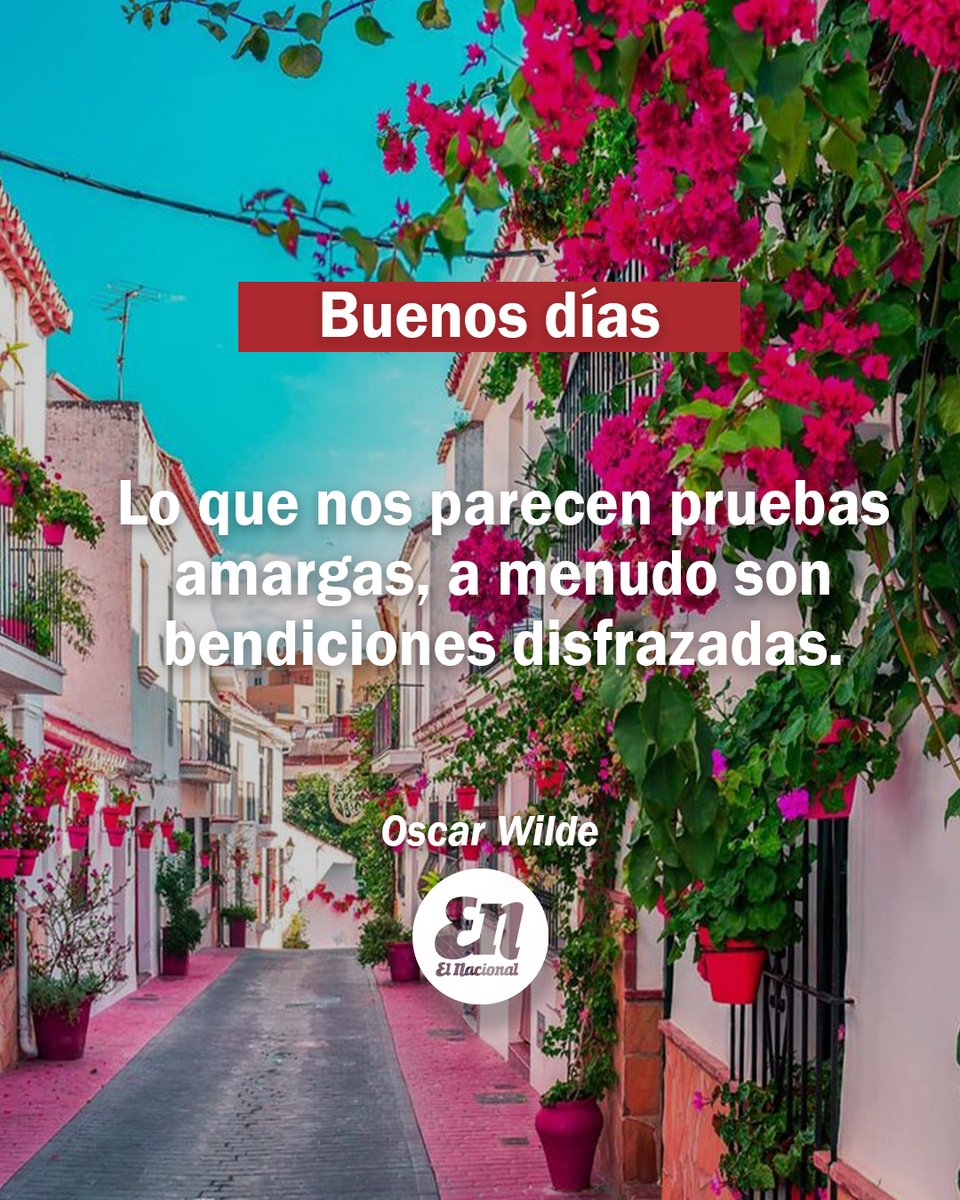 ElNacionalRD's tweet photo. #FraseDelDía | Buenos días estimados lectores, les deseamos un jueves cargado de bendiciones.

#FelizDía #ElNacionalRD https://t.co/6fSl59TG90