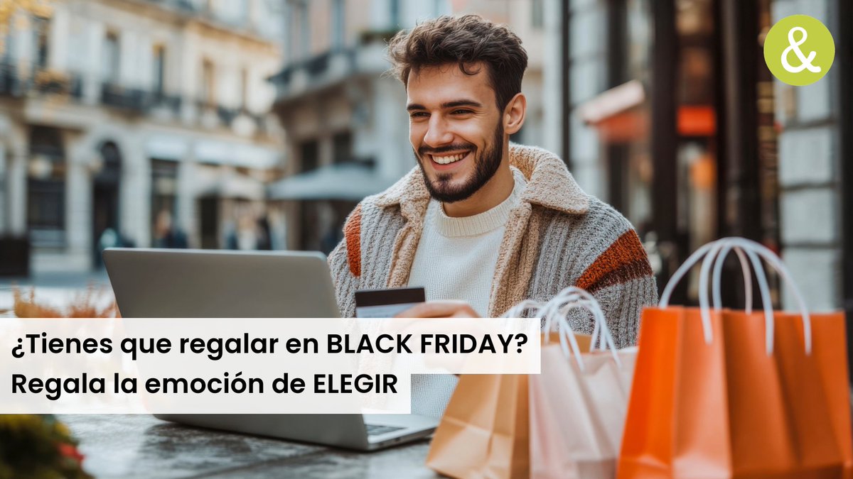 ¿Tienes que hacer un regalo y coincide con el Black Friday? ¿Por qué regalar una cosa cuando puedes regalar miles de opciones? La tarjeta multimarca es válida en las 60 marcas más top del mercado, tanto online como offline.
Compra y envía online en clickandgift.com