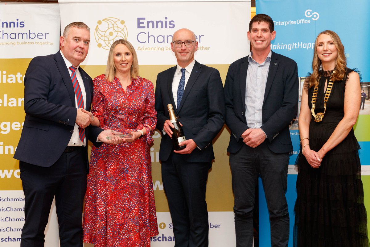 🍾 <a href="/MHPSolicitors/">MHP Sellors LLP</a> is honoured to have won the Professional Services Excellence Award, sponsored by Bank of Ireland, at last night's Clare Business Excellence Awards.

Thank you to Ennis Chamber for such an enjoyable event &amp; for championing the businesses of our region.