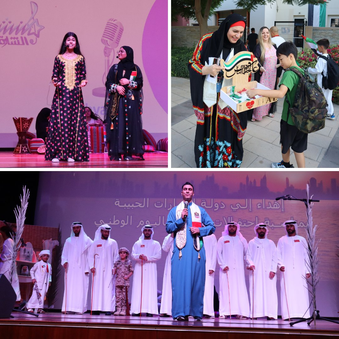 DwightSchoolDXB's tweet image. Today, we proudly celebrated the UAE&apos;s 53rd National Day! 🇦🇪 The Dwight community came together to honor the historic unification of the seven Emirates.

#SparkOfGenius #DwightSchoolDubai #IB #DwightDifference