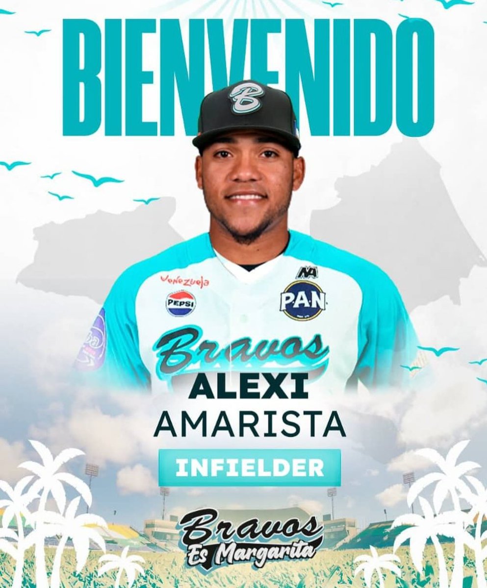 edsonjam1's tweet photo. Alexi Amarista a Bravos de Margarita....👏👏👏👏 Felicitaciones Campeón https://t.co/VgFWhinZOt