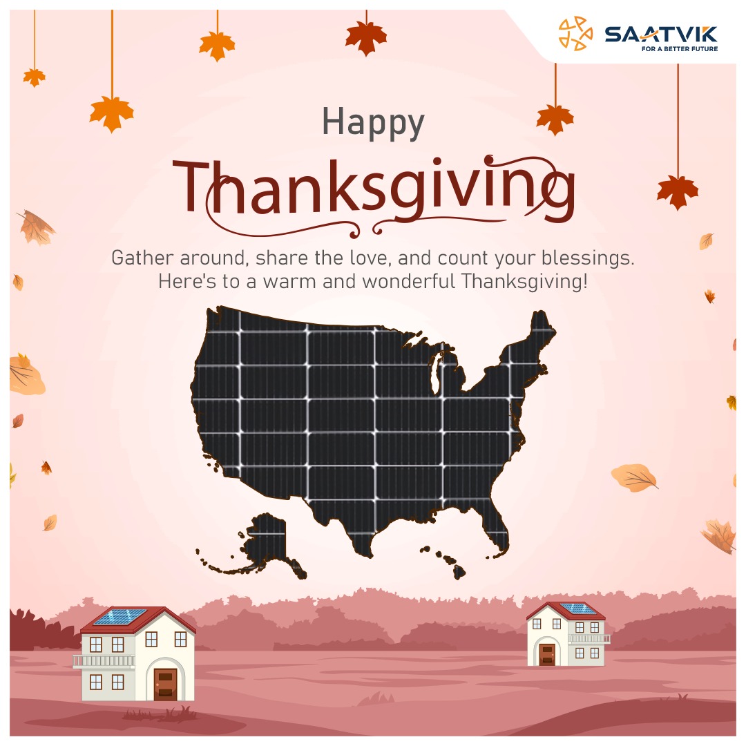 Saatvik Solar (@saatviksolar) on Twitter photo This #Thanksgiving Day, <a href="/SaatvikSolar/">Saatvik Solar</a> expresses our heartfelt thanks to all our esteemed clients for their unwavering support in our journey toward creating a sustainable future.
#HappyThanksgiving #grateful #thanksgiving #thanks #support #ThankfulForPartnerships This #Thanksgiving Day, <a href="/SaatvikSolar/">Saatvik Solar</a> expresses our heartfelt thanks to all our esteemed clients for their unwavering support in our journey toward creating a sustainable future.
#HappyThanksgiving #grateful #thanksgiving #thanks #support #ThankfulForPartnerships