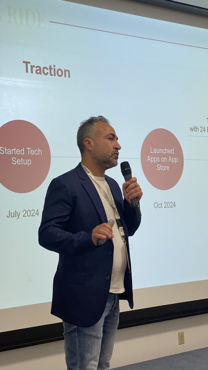 Fourth Startup Pitching: Heya Ride 🚀

President’s Innovation Challenge 2024 Final Pitching And Awards Ceremony 
<a href="/AUB_Lebanon/">American University of Beirut</a> <a href="/BeirutDigitalD/">BDD</a>