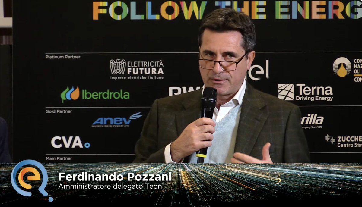 #ForumQualEnergia #ferdinandopozzani <a href="/teon_geotermia/">Teon</a> "alta temperatura e nuove tecnologie sono quelle che consentiranno di indirizzare tutto l'edificato (il 50% fatto prima degli anni 70) e indirizzare gli edifici che sono stati marginalizzati verso una rivoluzione verde"