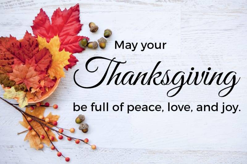 Happy Thanksgiving! Wishing you and yours a blessed day. 🙏 🇺🇲 🙏