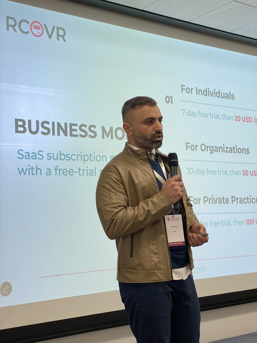 Our Fifth startup for today: Xrapy 

President’s Innovation Challenge 2024 Final Pitching And Awards Ceremony 🏆
<a href="/AUB_Lebanon/">American University of Beirut</a> <a href="/BeirutDigitalD/">BDD</a>