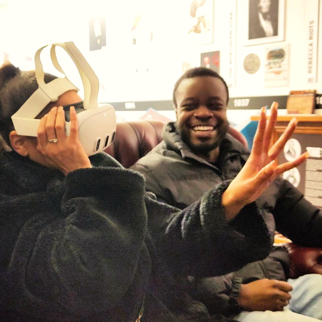 Huge thank you to @newportrising for hosting us for a radical tour of Newport. It felt really powerful to explore the history beneath our feet.

It was great to play with AR in an unstructured way. We're excited to explore other ways that AR can be used in immersive arts projects