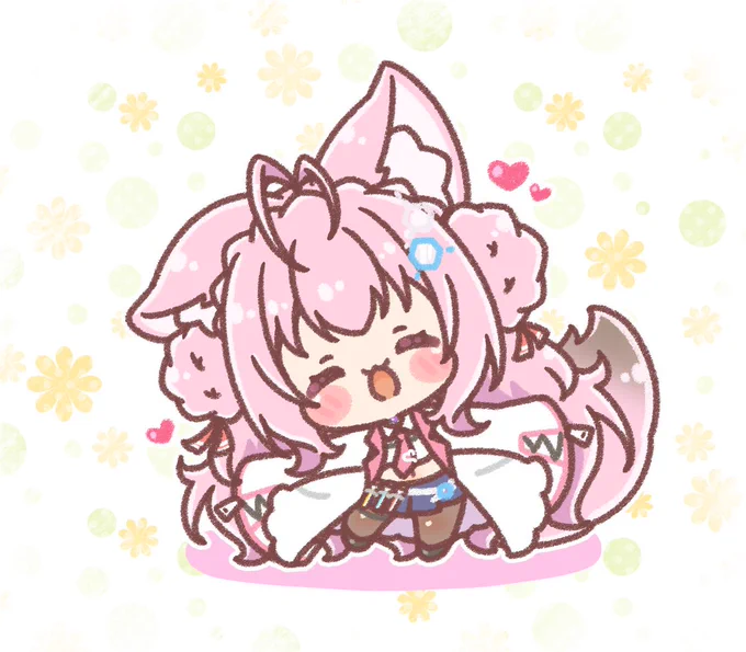 こよちゃん3周年!めでたい～!!いつも楽しさいっぱいの配信や企画を感謝です…!#博衣こより3周年 