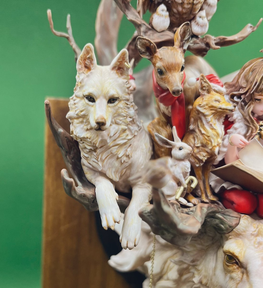 lichico's tweet image. やっと写真撮れた
一目惚れして購入してめちゃくちゃ楽しく作れました
素敵な原型ありがとうございます！
クリスマスに間に合って良かった🎄
原型　Enter Ryu様　@BadZrlwt 
#ガレージキット