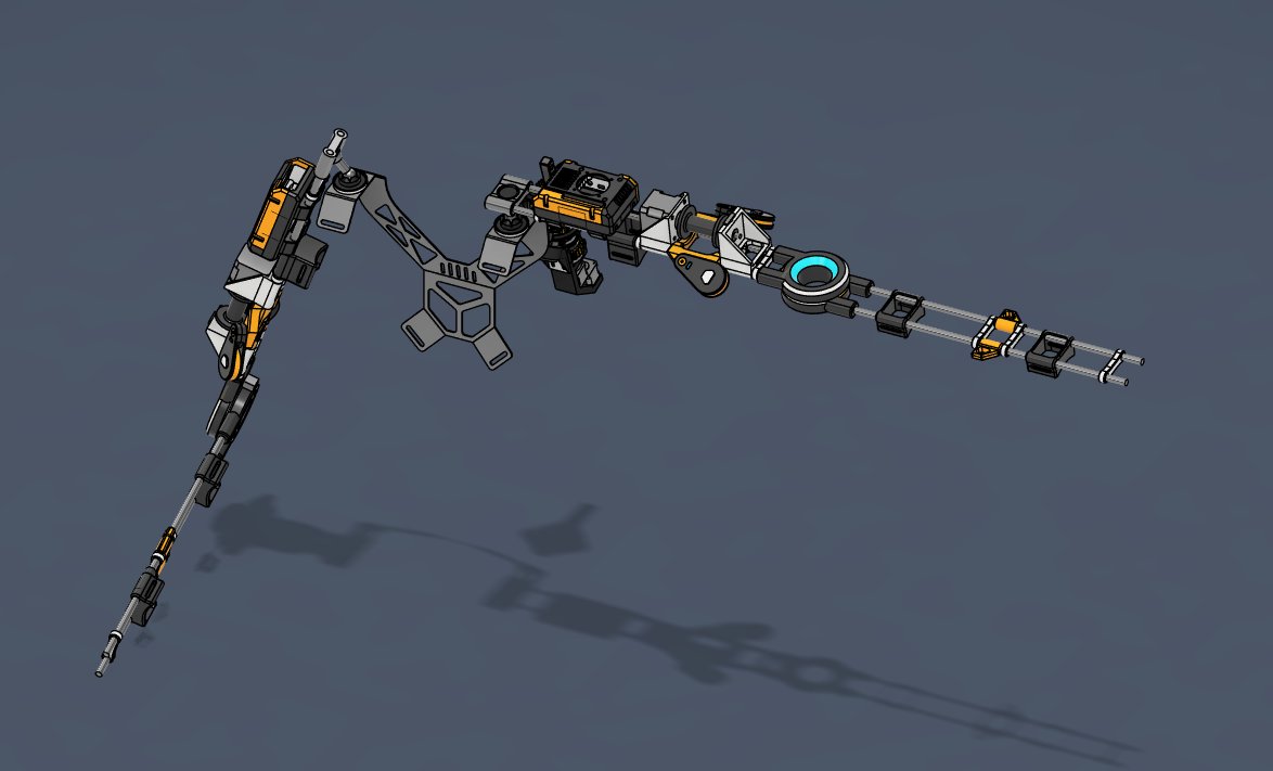 dawnbreak3r104's tweet photo. You ever design something that you wish you could afford to make? Here's an early exoskeleton I developed about 3 years ago for a close friend of mine who couldn't use their arms.

One day I will get there https://t.co/A5fTwwflVF