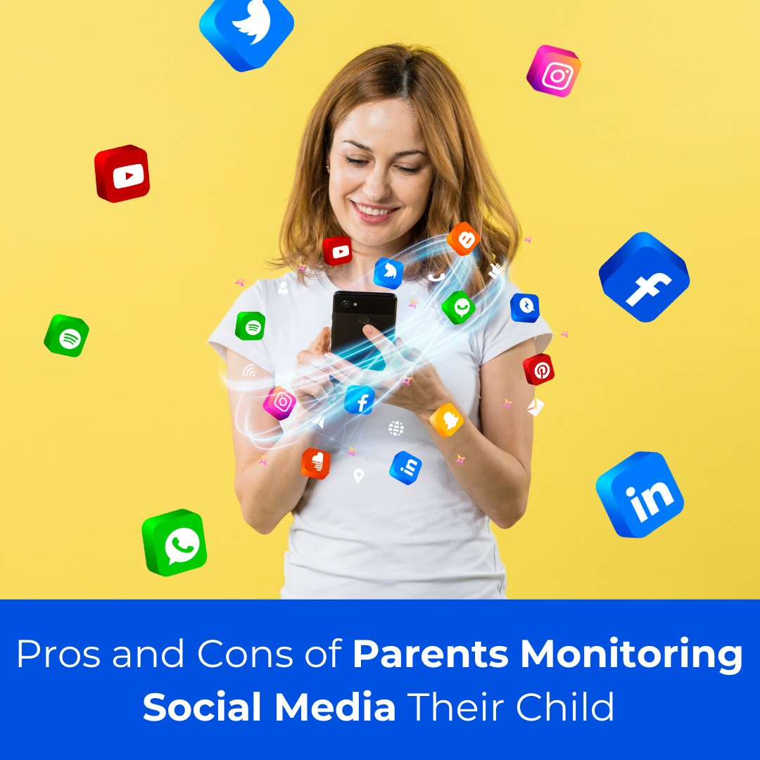 tispy_net's tweet photo. 📱 Social media lets kids connect, create, and express themselves—but it also comes with serious risks like cyberbullying and inappropriate content.
So, should parents monitor their child’s social media? 🤔 Dive into the pros and cons of social media monitoring and get tips on keeping kids safe online without crossing privacy boundaries. 
👉 Learn more: https://t.co/HBGcQYA1Rx
 #TiSPY  #parentalmonitoring #cyberbullying #socialmedia #Chat #Message #share #children #OnlineSafety #tispy