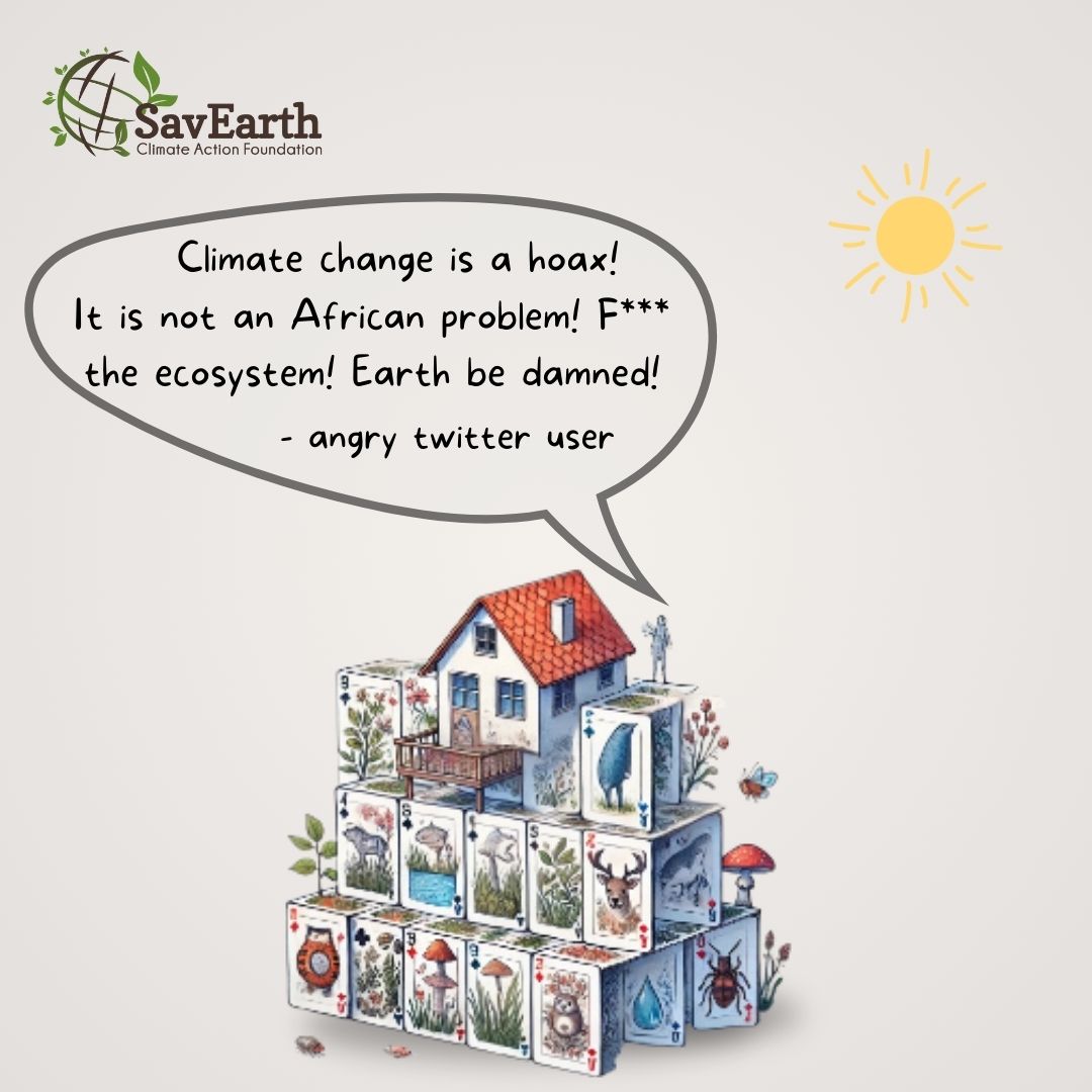 If the ecosystem be damned, then so are we. 🫠

Human civilization is a house of cards. We need our wildlife to thrive if we want our own lives to thrive because we're all connected.

Make a decision to live sustainably today.

#wildlife Thanksgiving 
#savearth