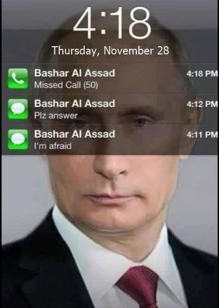 Meanwhile in Syria...