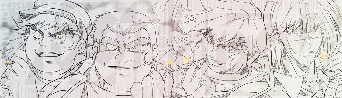 リハビリrkgk　４人組でタバコ吸ってるせいで西に旅する御一行みが