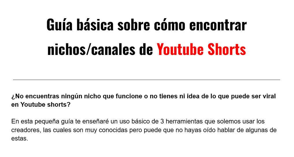 ¿Quieres hacer Youtube Shorts pero no encuentras el contenido/nicho adecuado?

En este tweet te doy 1 opción básica para cualquier creador pero que quizás no conozcas.

Si das RT, Like o lo que quieras te mandaré una mini guía de como utilizar 3 herramientas de este estilo 🥳