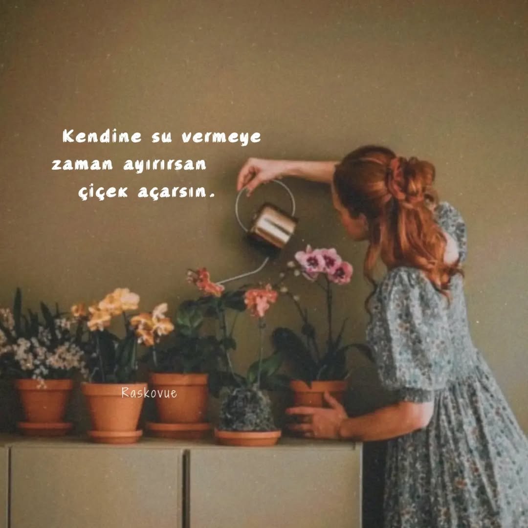 Zorluklara rağmen çiçek açmak mümkün.