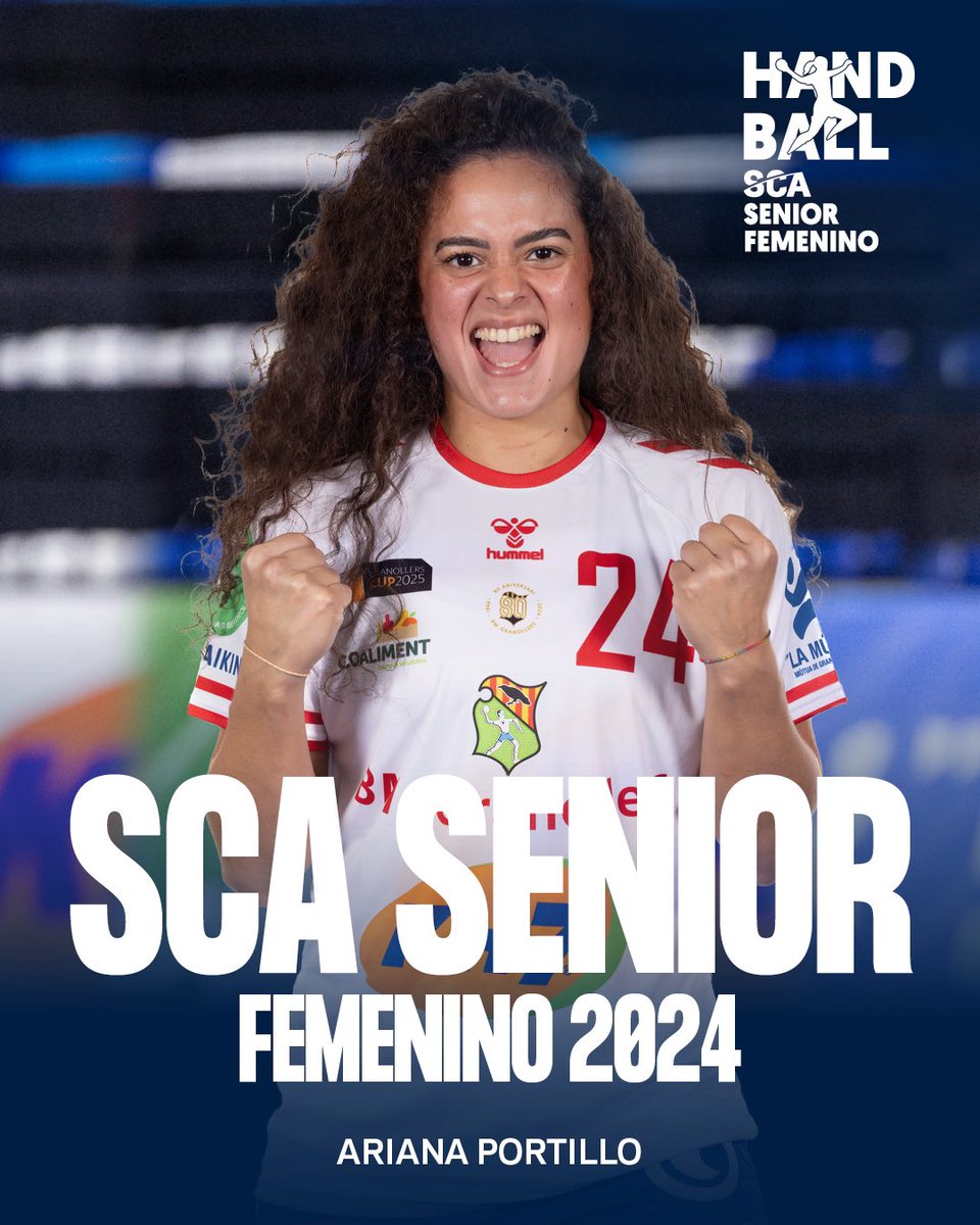 Representació del KH-7 BM Granollers amb les seleccions nacionals🔝🤾🏻‍♀️

Ester Somaza disputarà el Campionat d’Europa 2024 amb les Guerreras 🔥🙌🏻

Giulia Guarieiro 🇧🇷i Ariana Portillo 🇵🇾 juguen el SCA Senior Femenino 2024. 

Molta sort noies! 💪🏻

#BMGx80 #OrgullBMG🔵⚪️