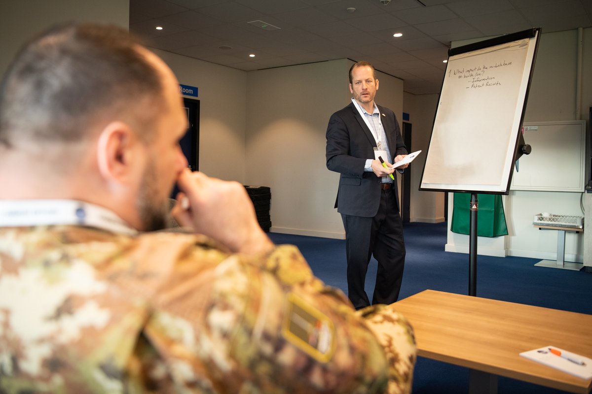 Kicking of day 2 of #CETE24!🚀 Syndicates are tackling key challenges: Critical infrastructure, Transport&amp;storage, Uncontrolled movement of people, Mass casualties and Hybrid &amp; Cyber warfare. Solutions start here-collaborations drives resilience! #TogetherStrong #nato #1gnc.