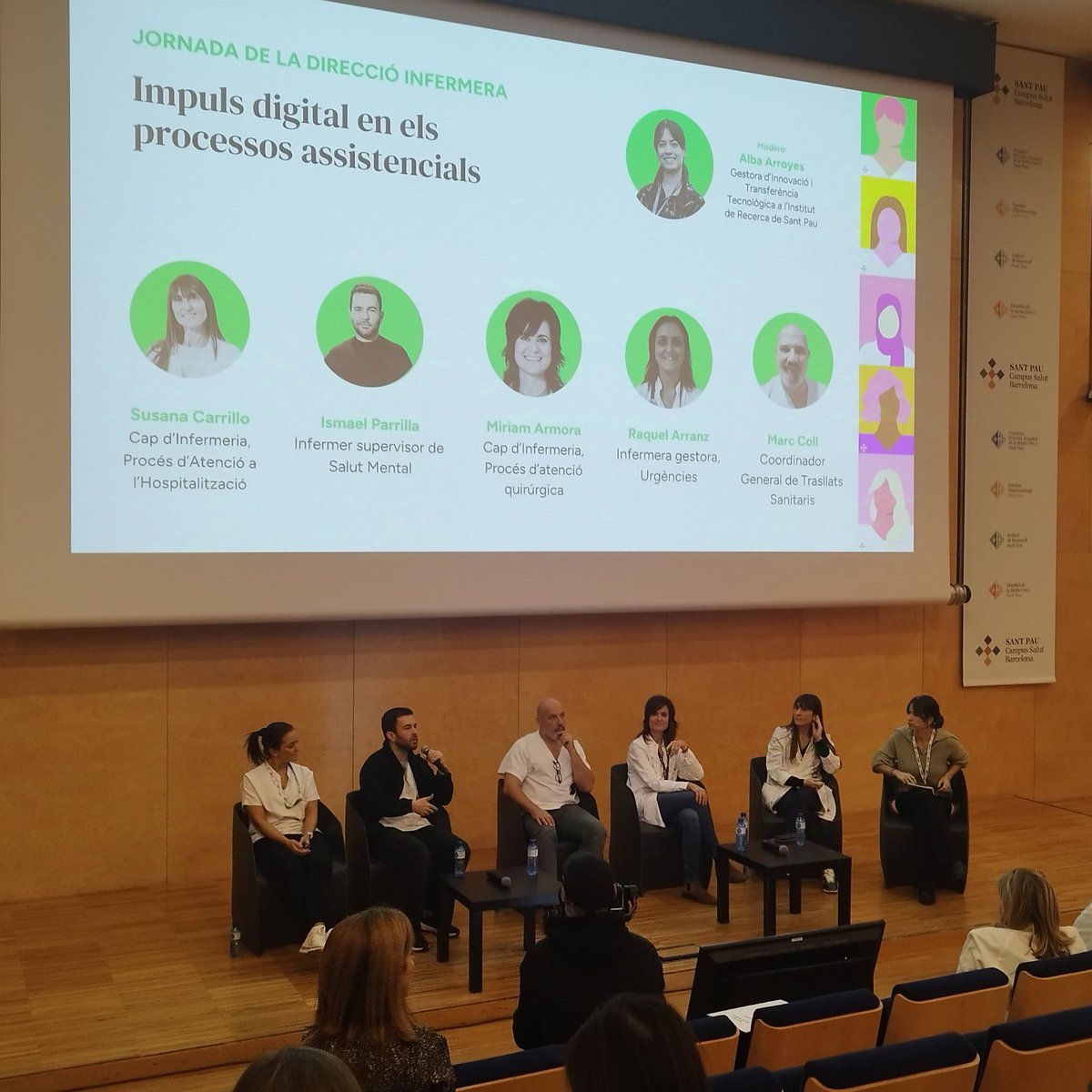 📢 Primer dia de la Jornada de la <a href="/InfermeriaSPau/">Direcció Infermera Hospital de Sant Pau</a>, espai per compartir i créixer.

"Cures d'avantguarda: investigació i qualitat per una comunitat saludable"

#MésEmpatia #MésTalent #MésInnovació #MésComunitat #MésAvantguarda #MésSantPau