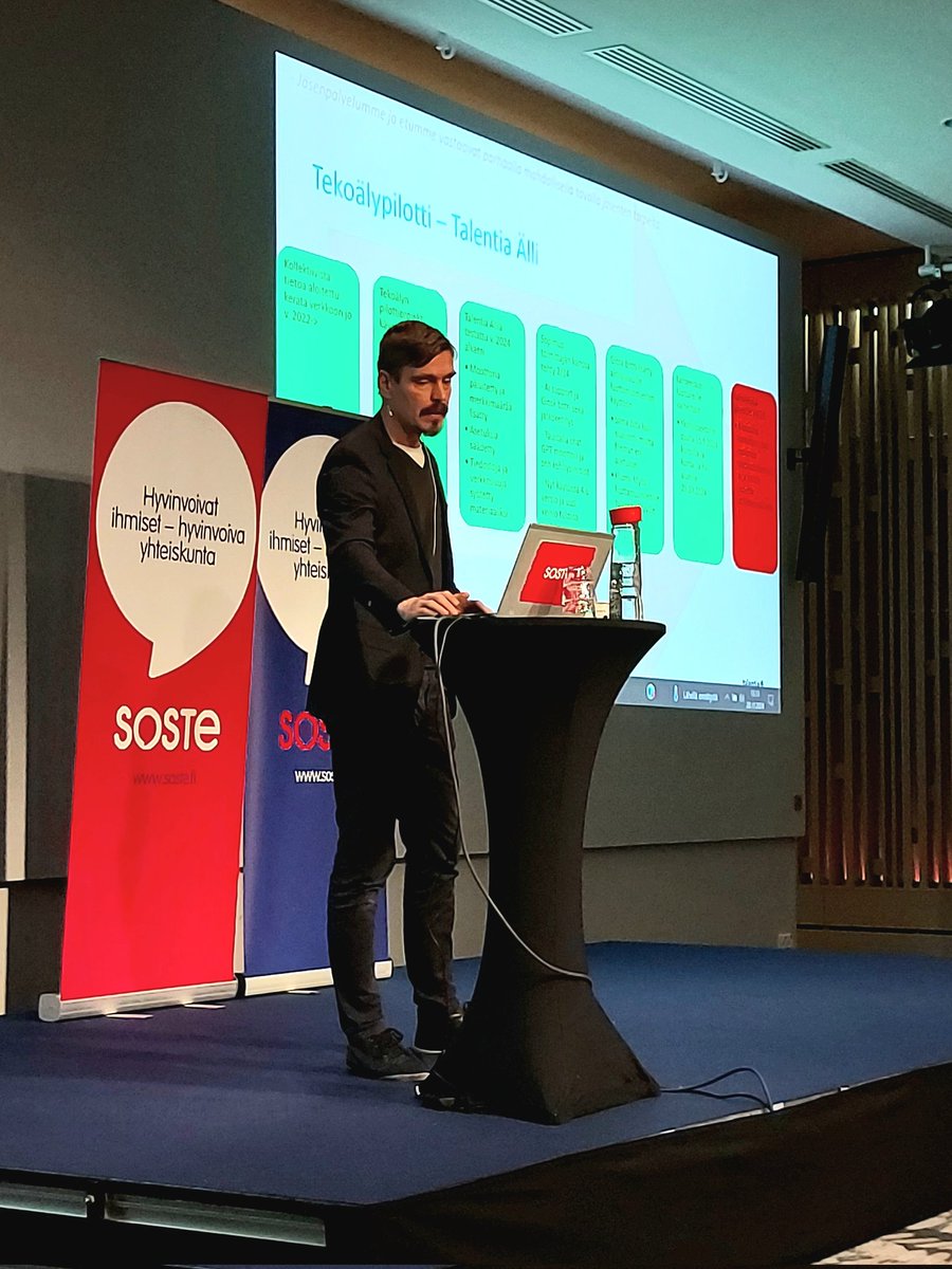 Tekoälyä täytyy myös kouluttaa. Ammattijärjestö Talentiassa tekoälyä on opetettu esimerkiksi oppain ja työehtosopimuksin, kertoi työsuhdeasioiden päällikkö Konstantin Laakkonen <a href="/Talentiary/">Talentia ry</a>:stä SOSTEn #järjestöviestintä-päivässä.