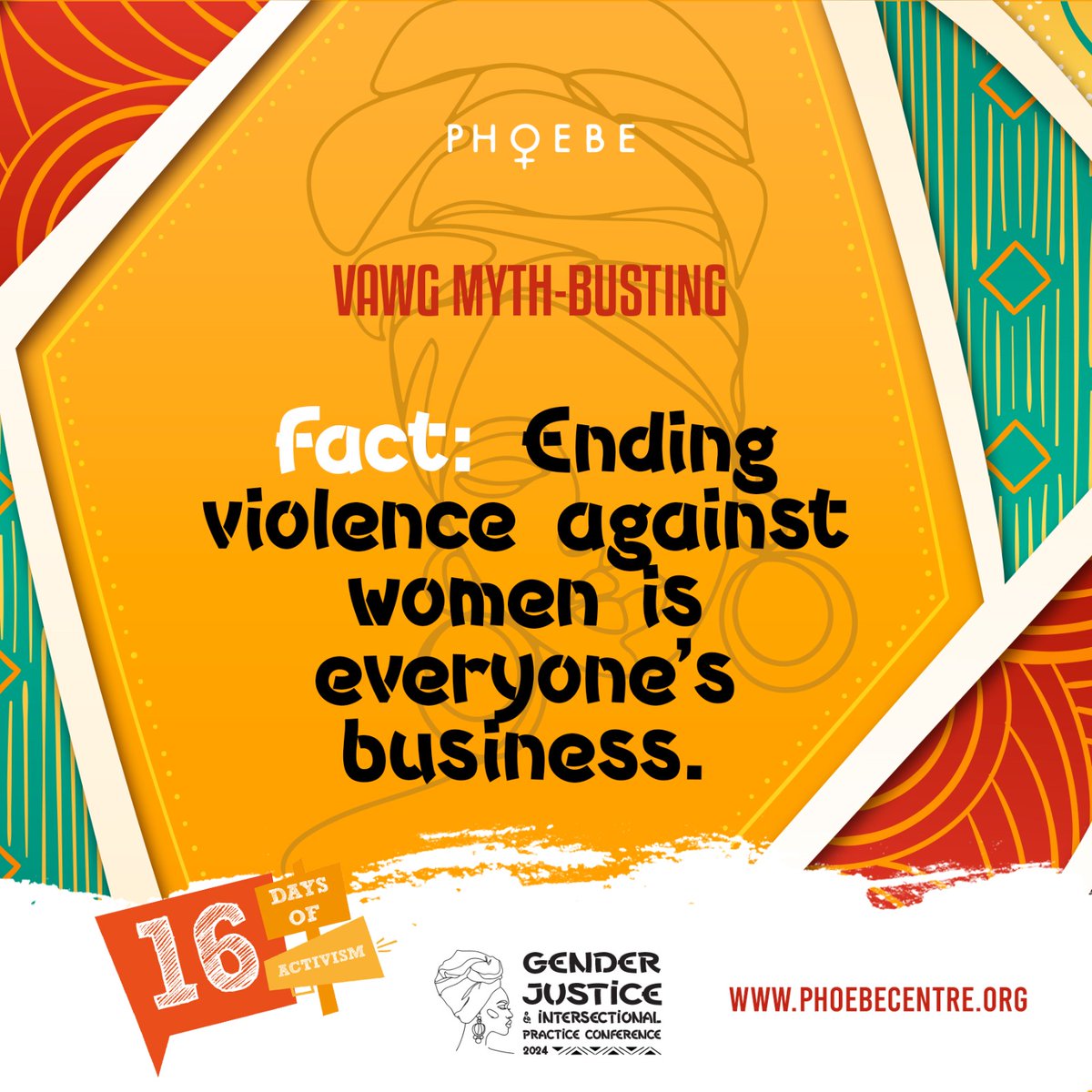 GBV myth busting!
As we continue amplifying the call to end GBV, let's debunk some common myths about the issue. Ending violence against women and girls is everyone's business.
#16DaysOfActivism 
#Noexcuse. UNiTE to End Violence against Women