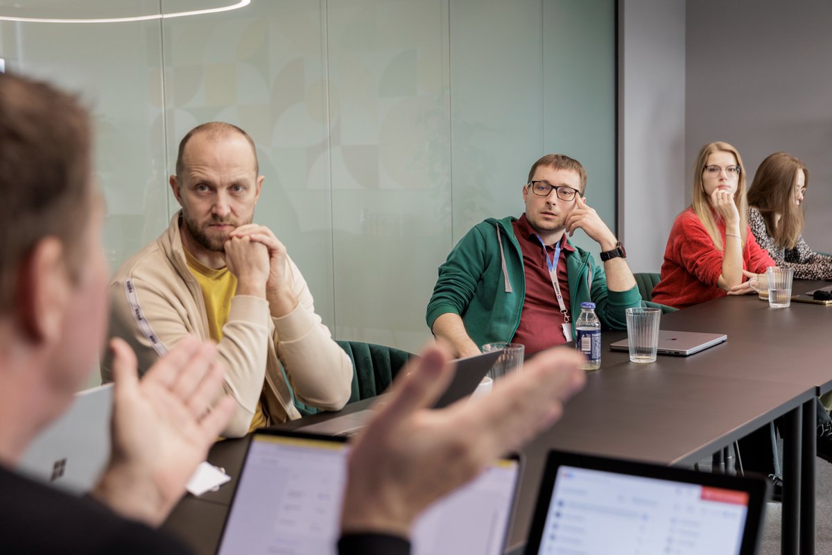 avenga_pl's tweet photo. Huge thanks to Marcel Udo &amp; Aadjan de Groot from Connect73 for an inspiring AdTech workshop! We gained fresh insights &amp; a new perspective on client challenges. Excited to put it into action! 💪 #adtech #martech #innovation #workshop https://t.co/eRPkvWPkOx