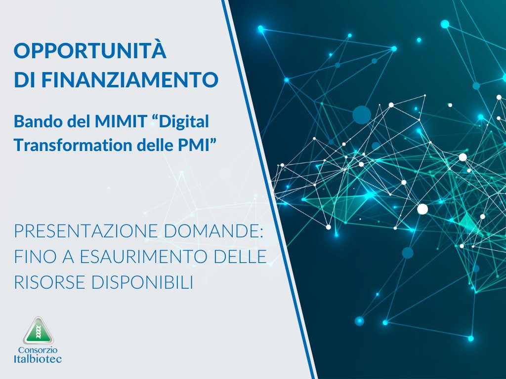 Bando di Regione Lombardia “Investimenti - Linea Sviluppo Aziendale” - mailchi.mp/italbiotec/nod…