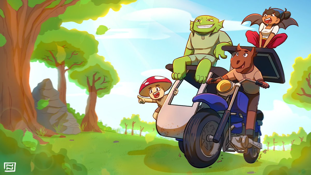 Celebrating with a simple illustration on finishing our thesis animated film Tanglaw!   

It has been a weird year for this film's production but we are proud we pulled it off~