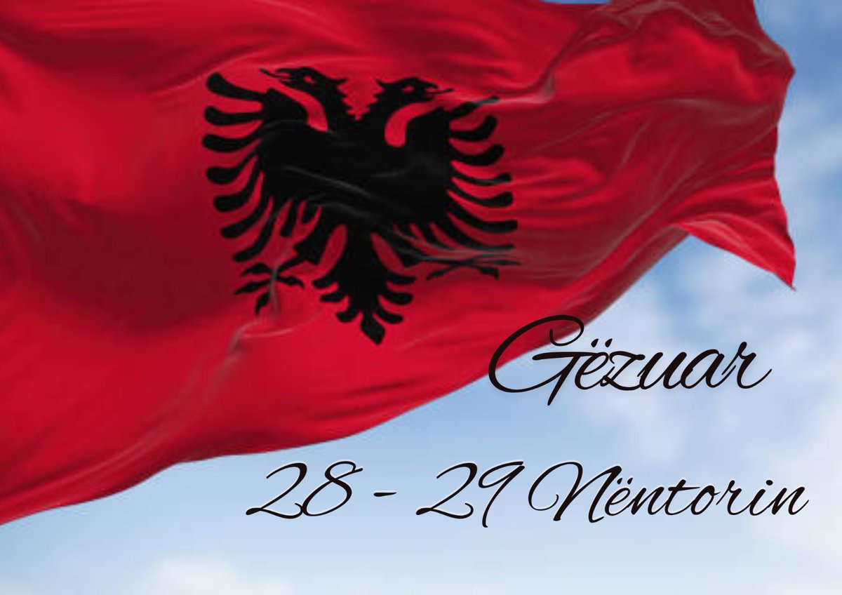 SUT1929's tweet photo. MIRËMËNGJES 🦅

Spitali Universitar i Traumës  ju uron Gëzuar Ditën e Pavarësisë🇦🇱 https://t.co/ZdTdcny2Dn