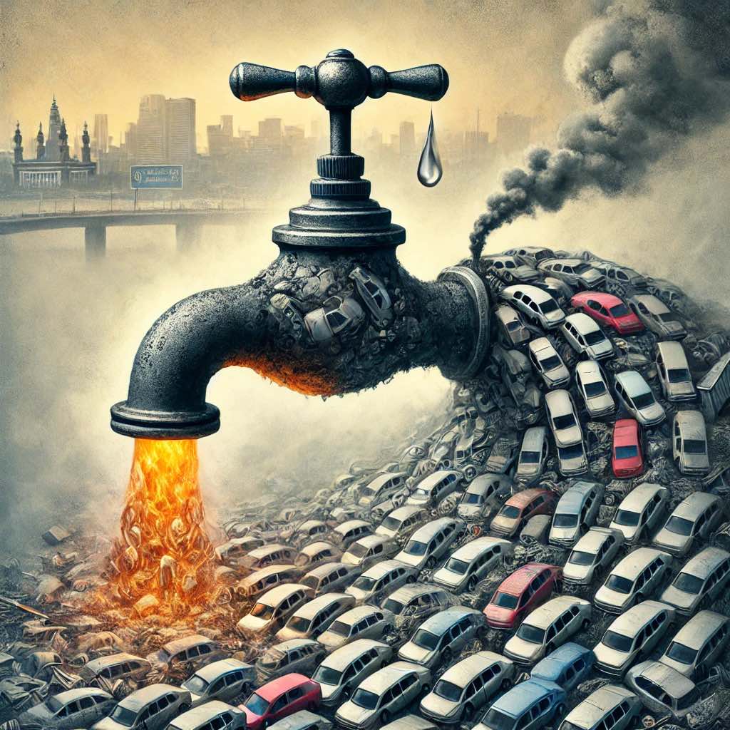 Махаа зулгааж олсон жаахан валютаа Мангадуудад тушааж авсан стандарт доогуур жаахан балга бензинээ өдөрт хэдэн цагаар түгжрэх замын бөглөөнд крантнаас гоожих ус лугаа урсгаж шатаан агаарт хор болгон цацаж суух нь тавилан юм даа бидний! Юутай хайран... #EverydayAiCartoonBySATSO