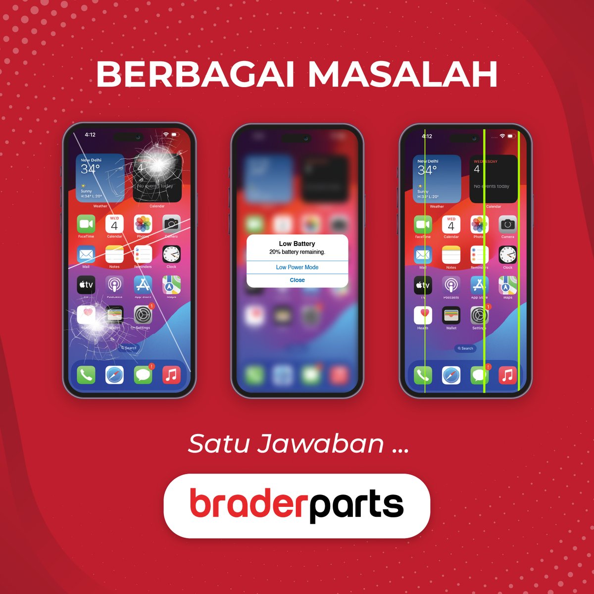 brader_parts's tweet photo. Jangan Coba yang "Katanya" yang pasti pasti aja biar ngak zonk 🤭

#braderparts #kawanbp #capbrader #kamis #malam #servicehp #lcdhp #bateraihp #android #iPhone https://t.co/TGmnmeaCrV