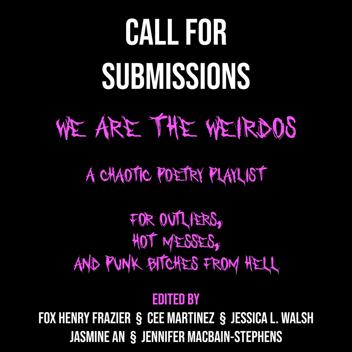 Alice Says Go F&#% Yourself (SUBMISSIONS OPEN) tweet media