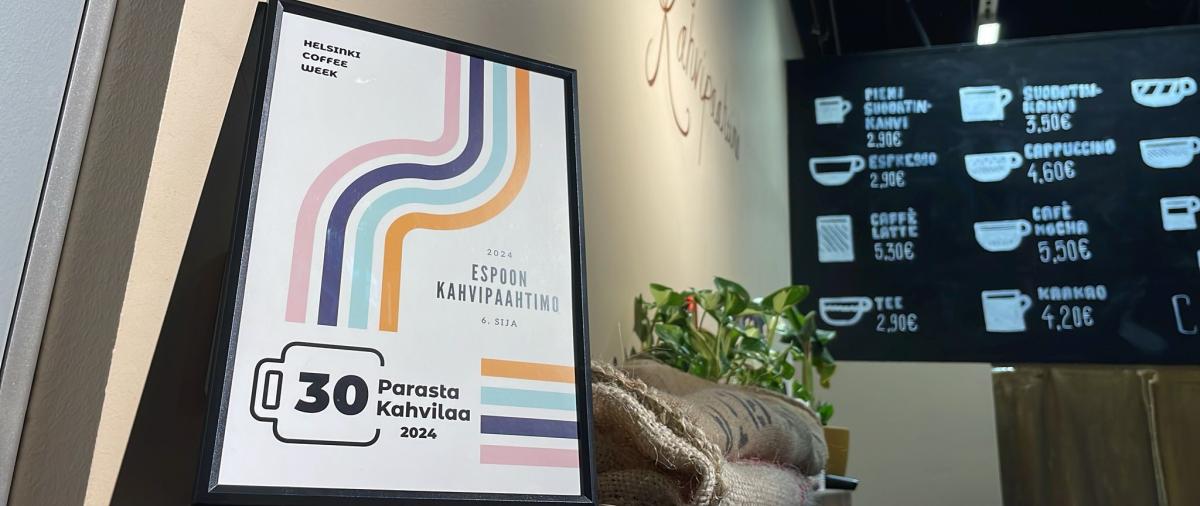 Helsinki Coffee Weekissä valittiin marraskuussa Suomen 30 parasta kahvilaa. #EspoonKahvipaahtimo´n Sellon kahvila valittiin Suomen 6. parhaaksi kahvilaksi! 🌹☕️sello.fi/info/ajankohta…