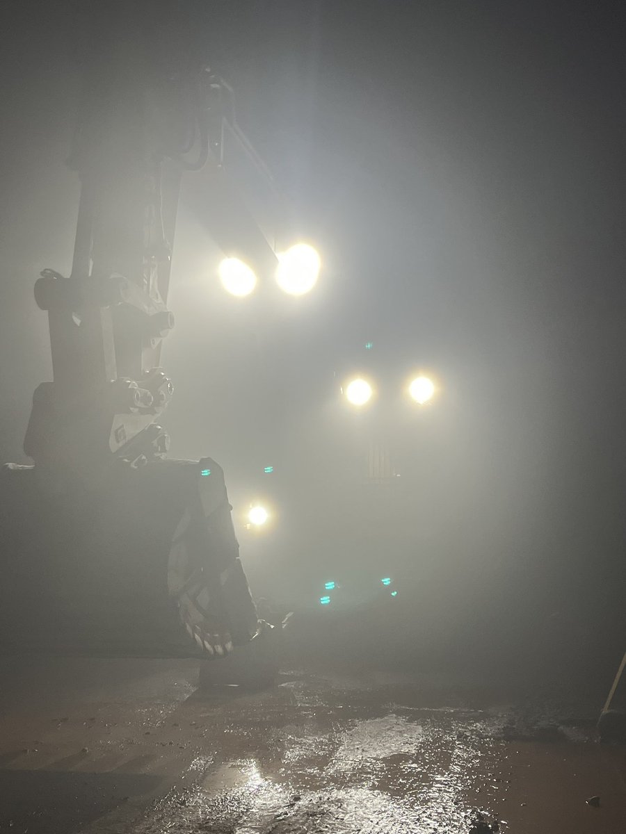 Frosty Foggy start to the day here in Cannock